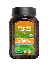 Terzo Organic Green Tea with Lemongrass and Ginger, 110g