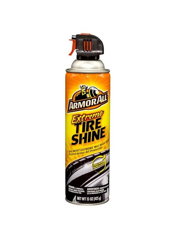 

Armor All 425g Extreme Tire Shine Aerosol, Orange