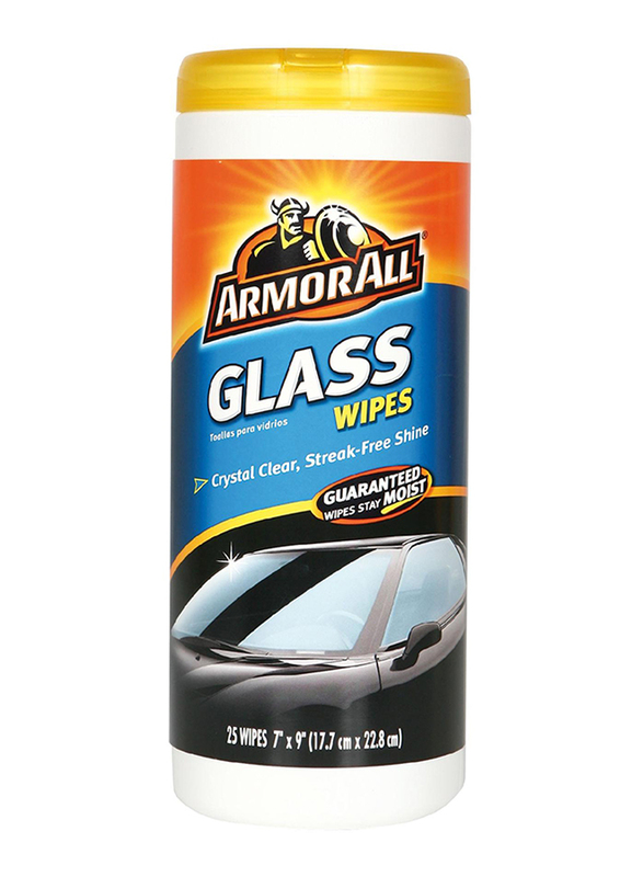 Armor All 30-Piece Streak Free Car Glass Wipes