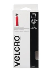 Velcro Industrial Strength Adhesive Fastener, 4ft x 2 inch, White
