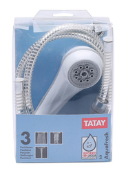 Tatay 3-Meter Complete Aquafresh Shower Kit, White