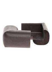 Dumasafe Cushioned Corner Guard, 2 Pieces, Black