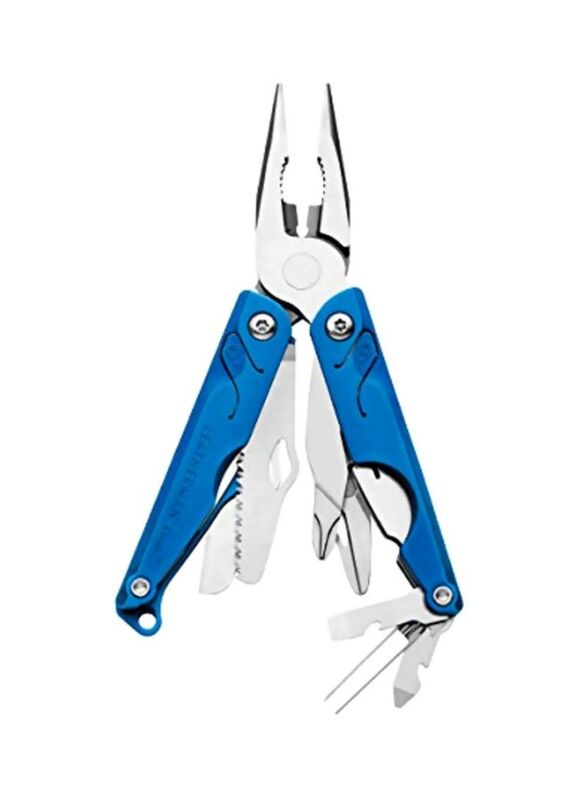 

Leatherman 8.3cm 13 in 1 Multi-Use Tool, Silver/Blue