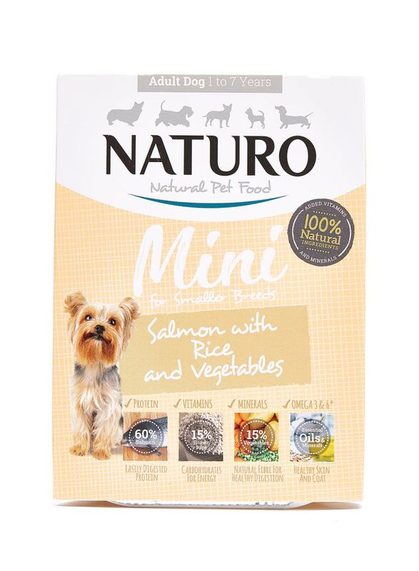 

Naturo Mini Salmon with Rice and Vegetables, 150g