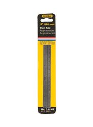Ace 6inch Pocket Steel Measurement Rule Metric & English, Silver