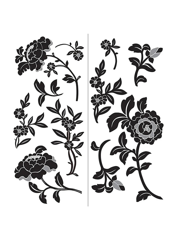 

Wall Pops Brocade Large Wall Art Kit, 39x17.2 inch, Multicolour