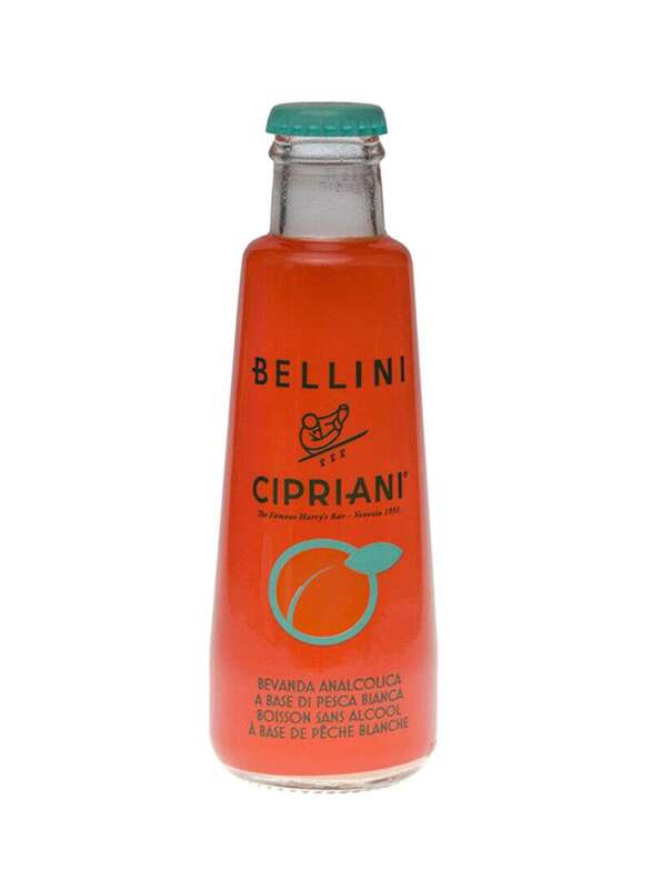 

Cipriani Peach Flavoured Bellini Soft Drink, 180ml