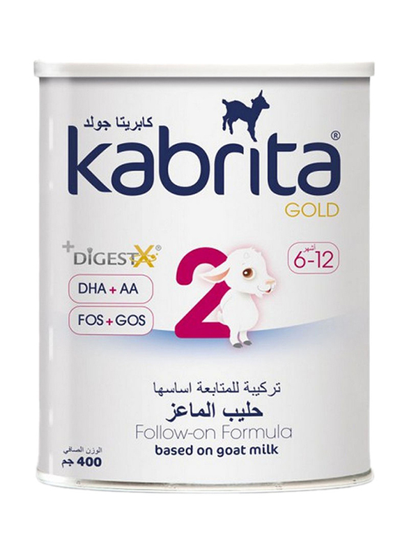 Kabrita Gold Stage 2 Infant Formula Goat Milk, 6 Months-1 Year, 400g