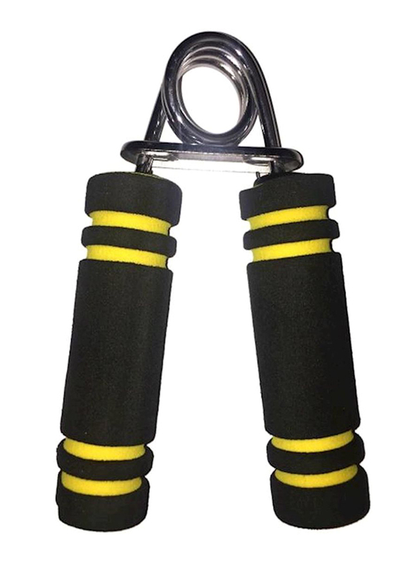 Ta Sports Fitness Training Foam Hand Grip Set, 2 Piece, Black/Yellow
