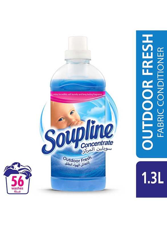 

Soupline Concentrated Outdoor Fresh Fabric Conditioner, 1300ml