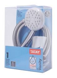 Tatay 1-Meter Complete Shower Vanity Kit, White