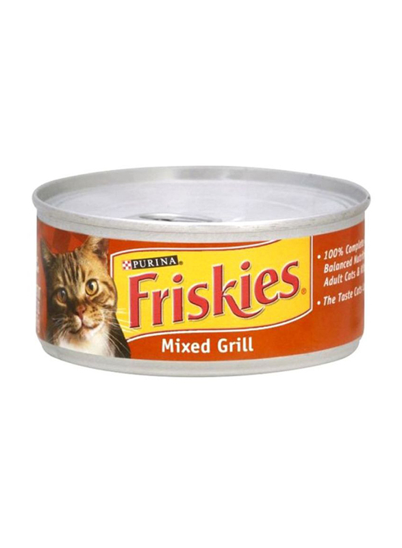 

Purina Friskies Mixed Grill Wet Cat Food, 156 grams