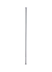 Wenko Shower Curtain Telescopic Slide Bar, Silver