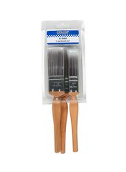Amax Roll Roy Paintbrush Set, 3 Pieces, Multicolour
