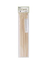 Darice Dowel Rods, 16 Pieces, Beige