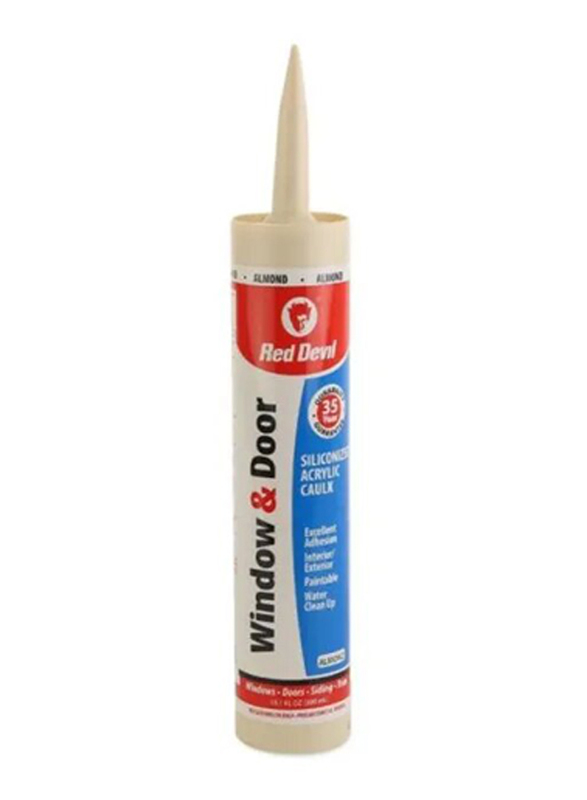 Red Devil 300ml Window & Door Caulk, Almond