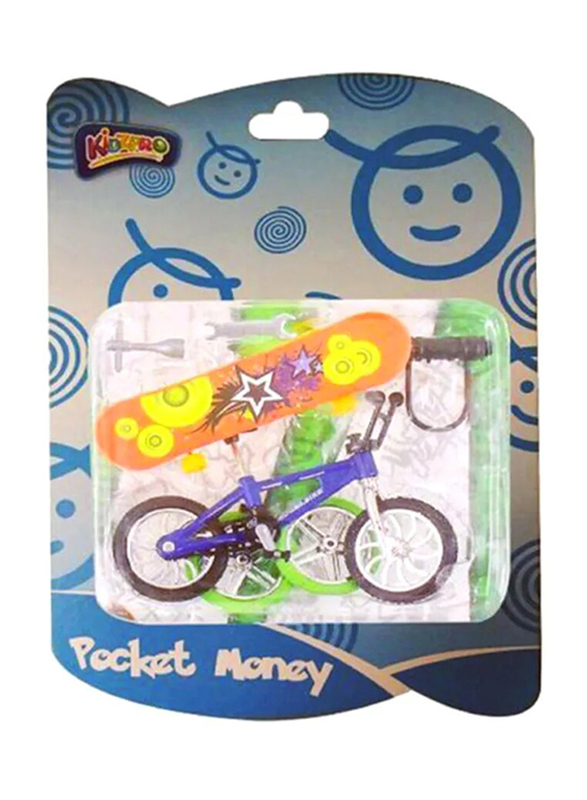 

Kidzpro Pocket Money Kids Finger Bike with Lock Skateboard, Ages 5+