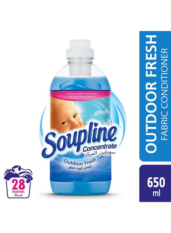 

Soupline Concentrated Outdoor Fresh Fabric Conditioner, 650ml