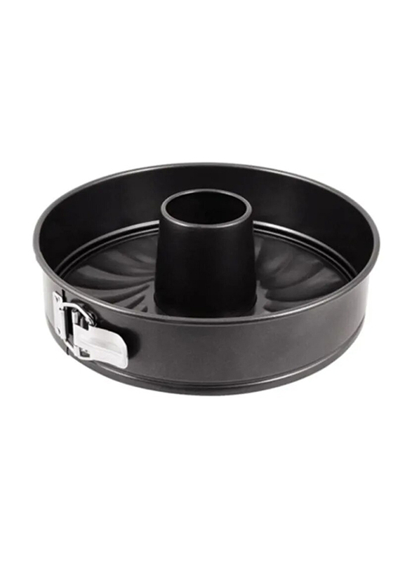 Tefal 25cm Easy Grip Non-Stick Round Springform and Rum Baba Bakeware, Black