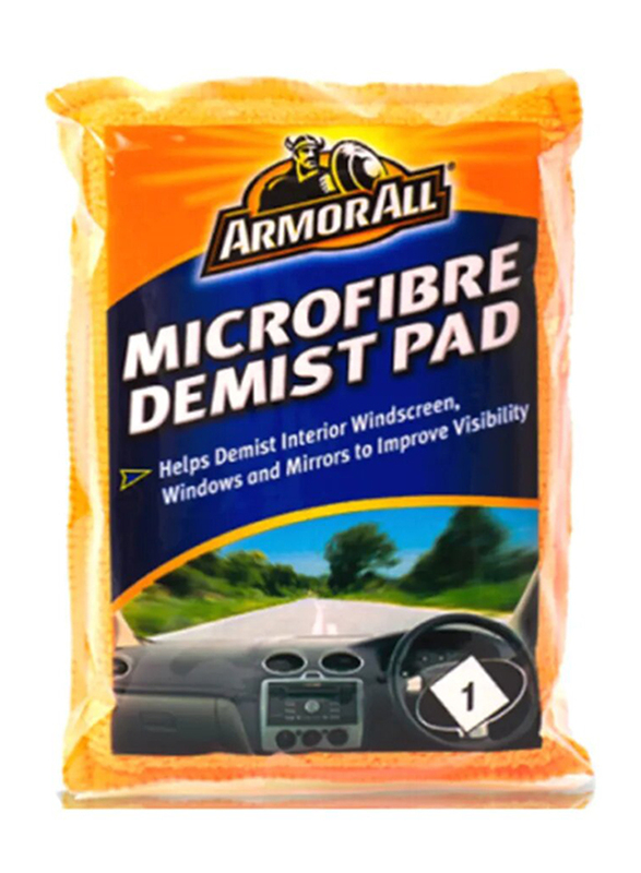 Armor All Microfiber Demist Pad, Orange/White