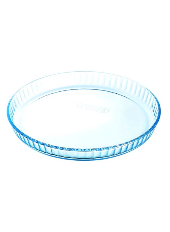 

Pyrex Flan Round Dish, 27cm, Blue