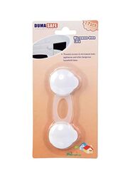 Dumasafe Multifunctional Microwave Oven Lock, White