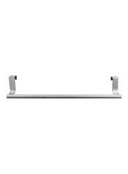 Towel Hanger Over Cabinet Cupboard Doors, Silver