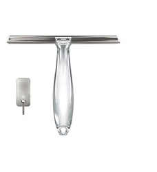 3M Command Damage-Free Squeegee Hanging Shower, Silver/Clear, 7.05 x 7.9 inch