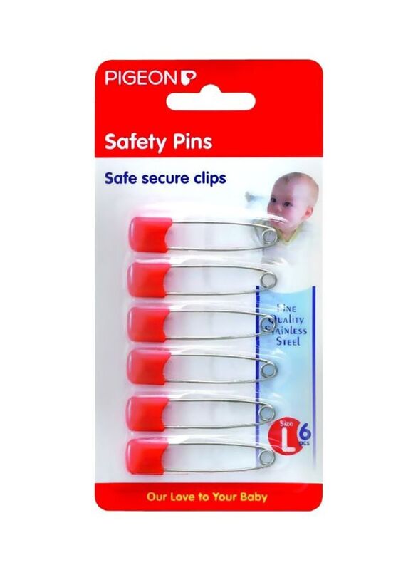 

Pigeon Safety Pin Set, 6-Piece