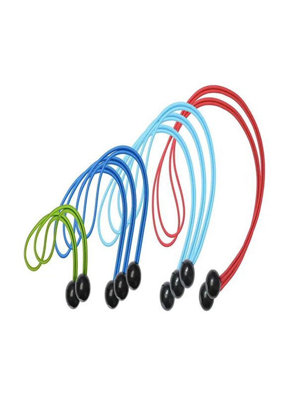 

Masterlock 10-Piece Ball Bungee, Red/Green/Blue