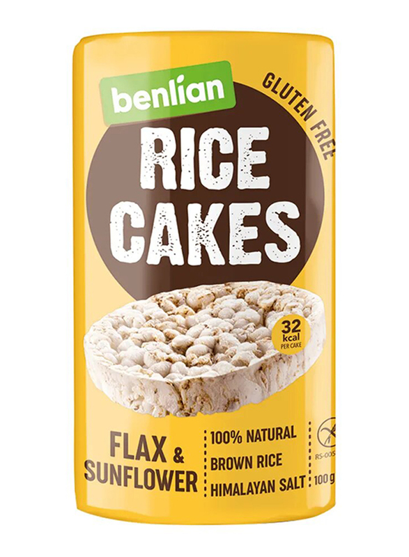 

Benlian Flax & Sunflower Rice Cakes, 100g