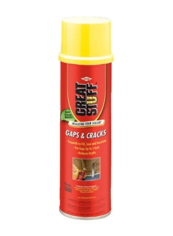 

Great Stuff 591ml Gaps and Cracks Insulating Foam Sealant, Red