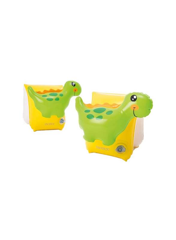 

Intex Dinosaur Arm Bands, 2 Piece, Yellow/Green