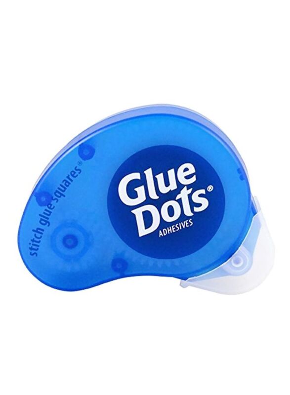 

Glue Dots Square Stitch Adhesive, 450-Piece, Blue