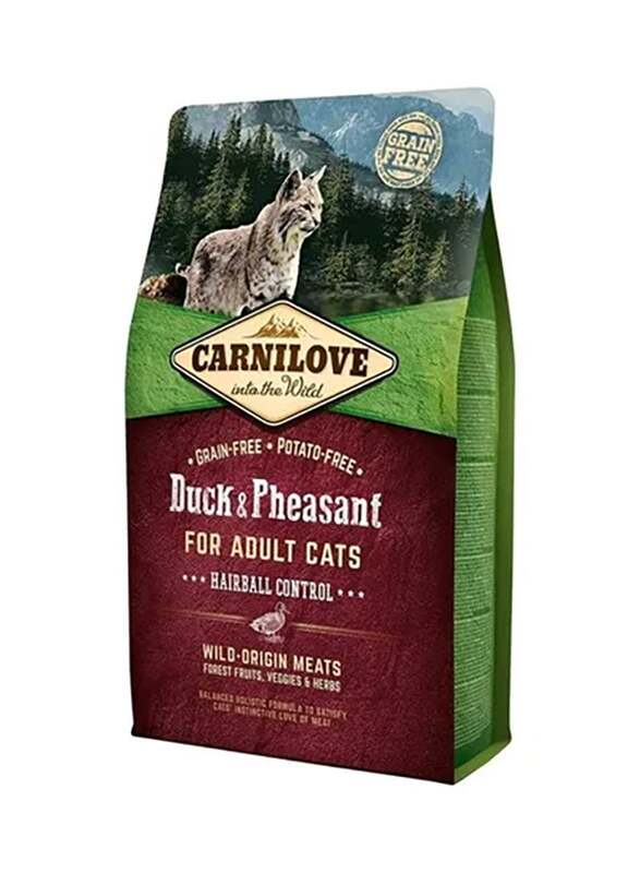 

Carnilove Duck and Pheasant Dry Adult Cats Food, 2 Kg