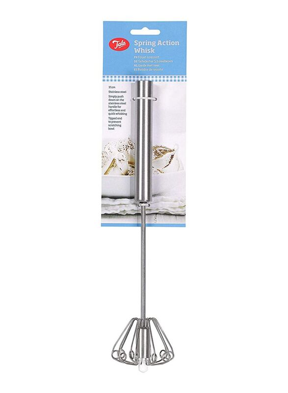 

Tala Stainless Steel Spring Action Whisk, Silver