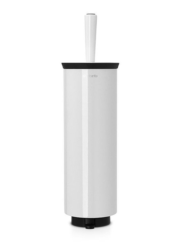 

Brabantia Toilet Brush and Holder, 12.5 x 11.5 x 43cm, Pure White