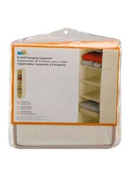 Honey Can Do 8 Compartment Hanging Shoe Organizer, 31.75cm, Beige