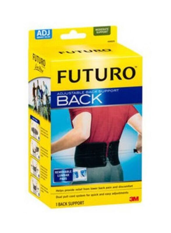 

Futuro Adjustable Back Support, Black