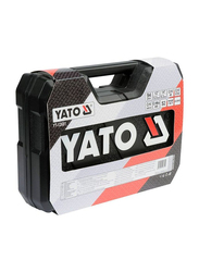 Yato 94-Piece Metal Tool Set, Black/Silver/Red