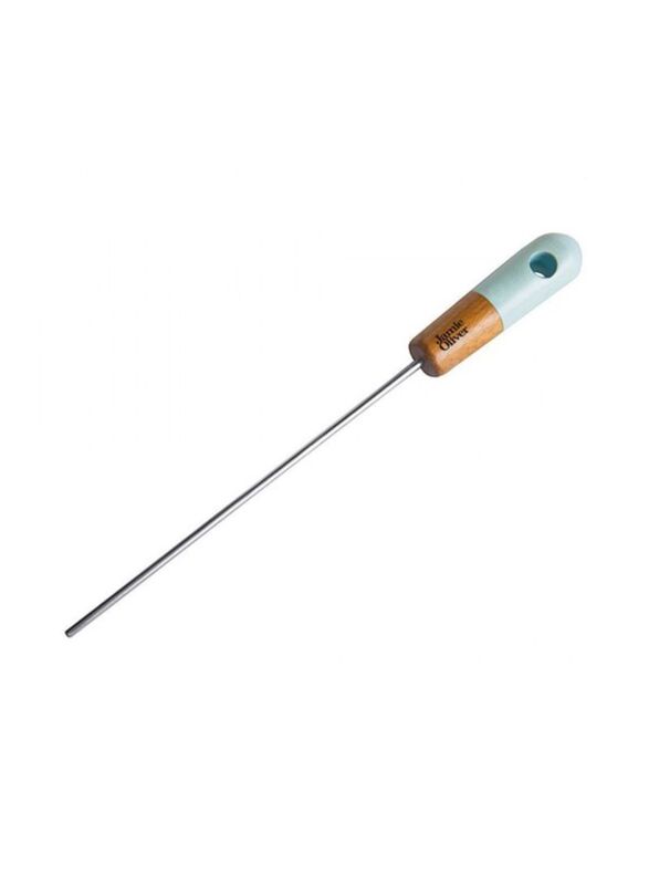 

Jamie Oliver Stainless Steel Cake Tester, Silver/Blue