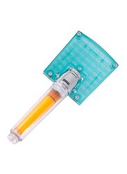 Sonaki Waffle Designed Hand Shower Head, Blue/Yellow
