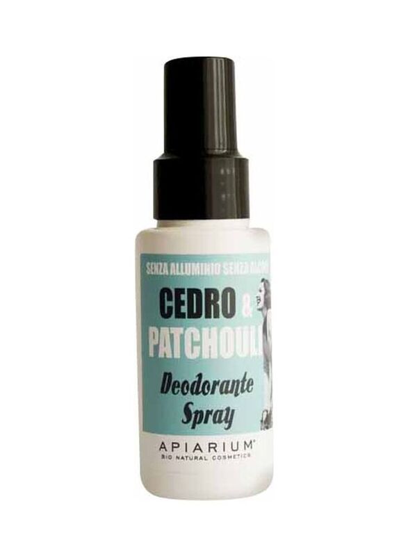 

Apiarium Cedar and Patchouli Organic Deodorant Spray, 50ml