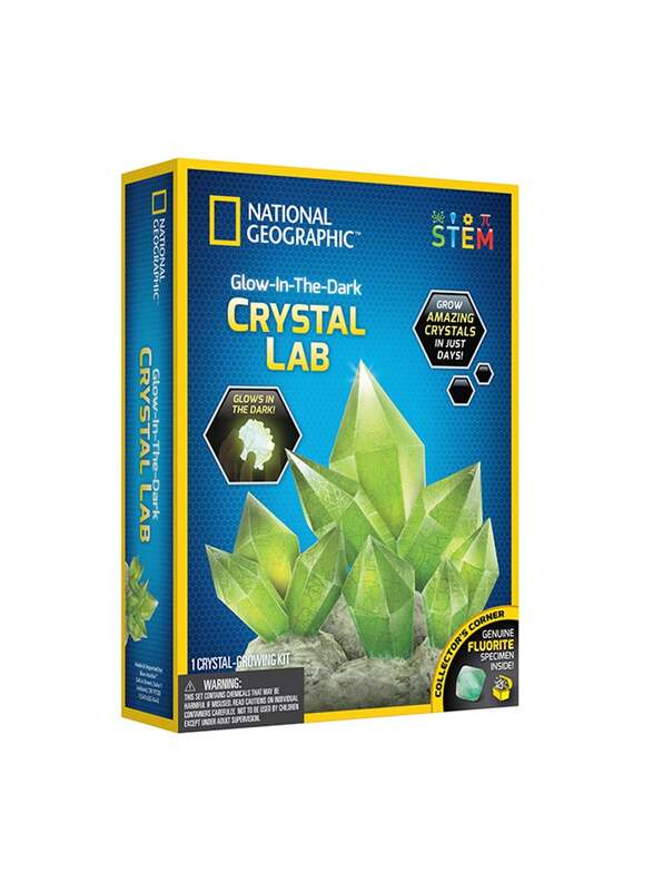 

National Geographic Glow-In-The-Dark Crystal Lab, Ages 3+