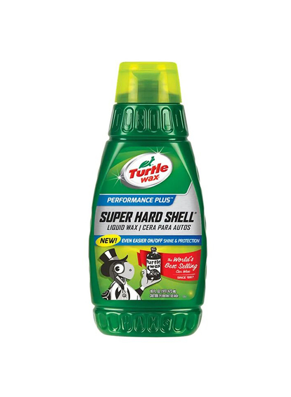 

Turtle Wax 473ml Super Hard Shell Liquid Wax, Green