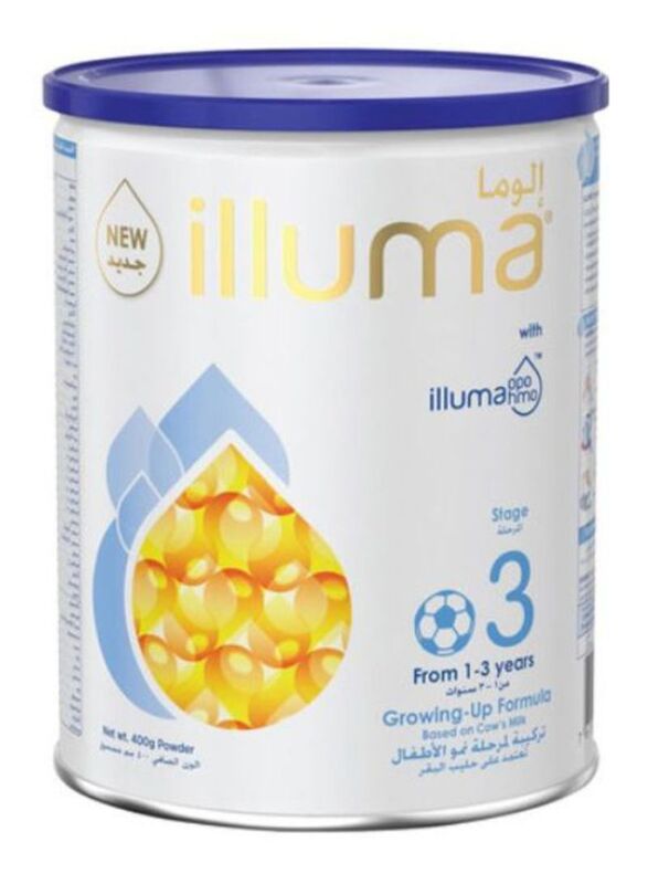 

Illuma Stage 3 Growing-Up Formula Milk Powder, 1-3 Years, 400g