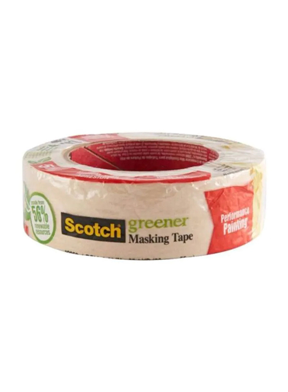 3M Scotch Greener Masking Tape, Brown