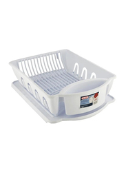 Sterilite 2-Piece Ultra Sink Organizers Set, White