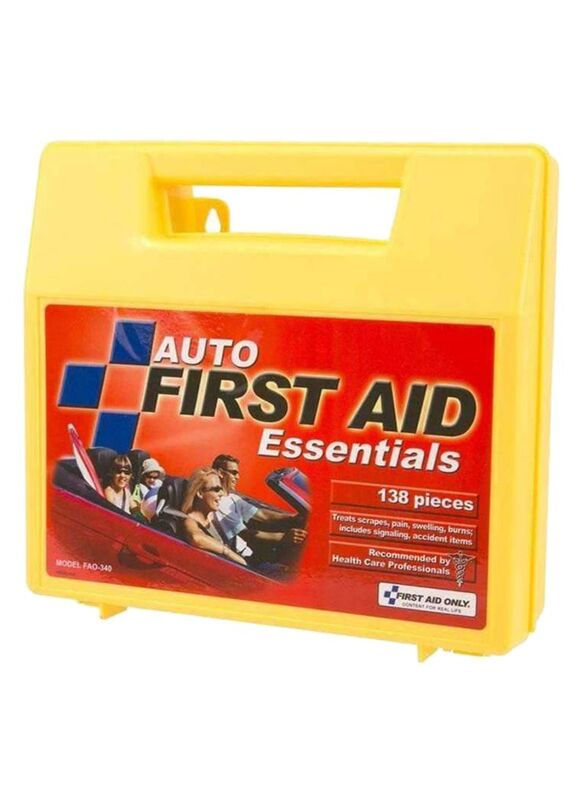 

First Aid Only Essential First Aid Kit, 138 Piece