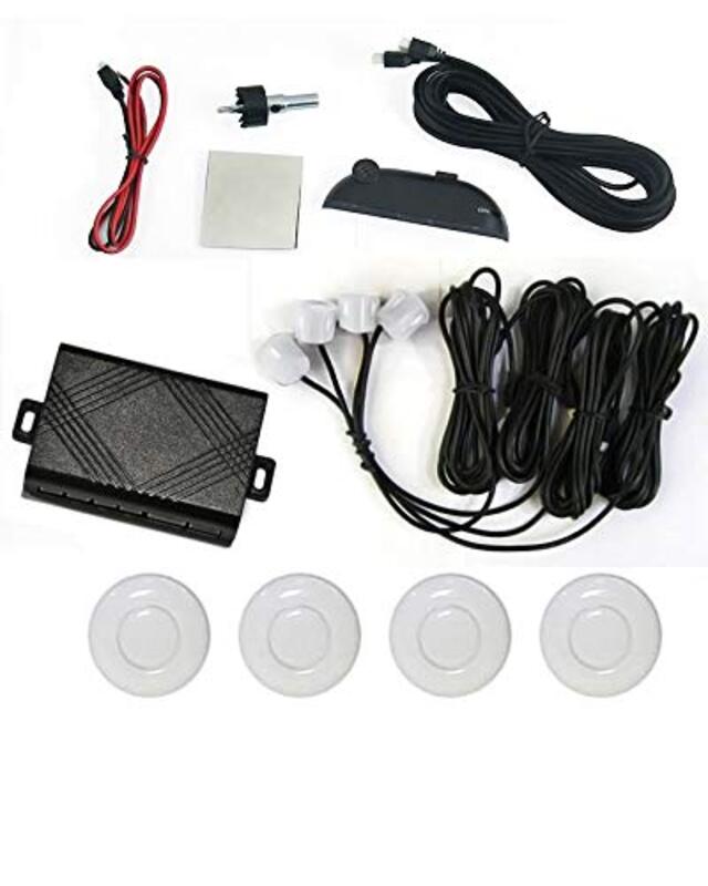 

Generic Car Parking Sensor System Kit, White